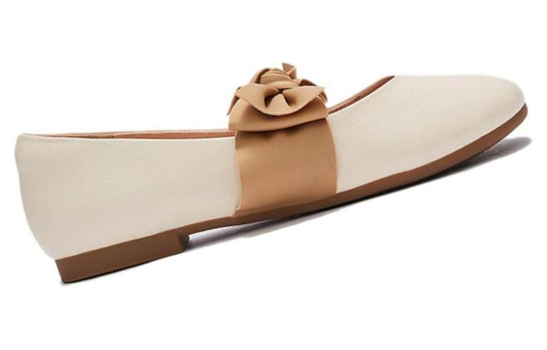 Order (W) Hotwind 頭層牛皮蝴蝶結「甜美優雅米色」 H24W3105