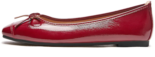 (Women) Hotwind French-Style PU Leather Flats with Bowknot Design H07W3101 (Women) Hotwind French-Style PU Leather Flats with Bowknot Design H07W3101