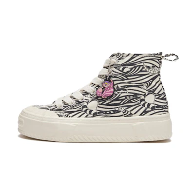 (W) Hotwind High-Top Canvas 'Black and White CMFT Fashion'