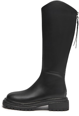 (W) 핫윈드 하이탑 지퍼 라운드 토 부츠 '5cm 힐' H85W3816 Buy (W) 핫윈드 하이탑 지퍼 라운드 토 부츠 '5cm 힐' H85W3816