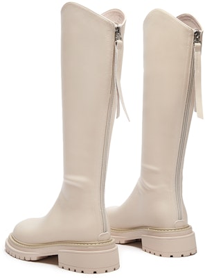 (W) 핫윈드 하이탑 지퍼 라운드 토 부츠 '5cm 힐' H85W3816 4