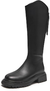 (W) ホットウィンド ハイカット ジッパー ラウンドトゥブーツ『5cmヒール』 H85W3816 Order (W) ホットウィンド ハイカット ジッパー ラウンドトゥブーツ『5cmヒール』 H85W3816