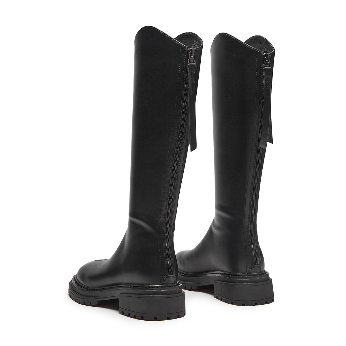 Shop (W) 핫윈드 하이탑 지퍼 라운드 토 부츠 '5cm 힐' H85W3816