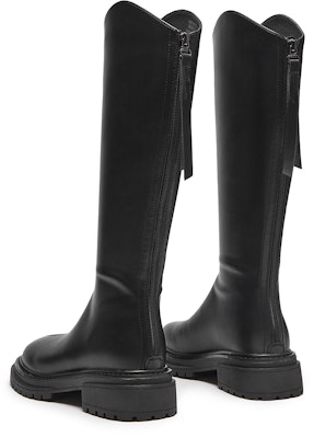 (W) 핫윈드 하이탑 지퍼 라운드 토 부츠 '5cm 힐' H85W3816 Shop (W) 핫윈드 하이탑 지퍼 라운드 토 부츠 '5cm 힐' H85W3816