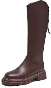 (W) ホットウィンド ハイカット ジッパー ラウンドトゥブーツ『5cmヒール』 H85W3816 Details for (W) ホットウィンド ハイカット ジッパー ラウンドトゥブーツ『5cmヒール』 H85W3816