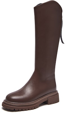 (W) 핫윈드 하이탑 지퍼 라운드 토 부츠 '5cm 힐' H85W3816 Details for (W) 핫윈드 하이탑 지퍼 라운드 토 부츠 '5cm 힐' H85W3816