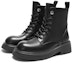 Lookbook (Women) Hotwind Leather 'British Retro Round Toe Lace-Up Martin Boots Black' H81W3412
