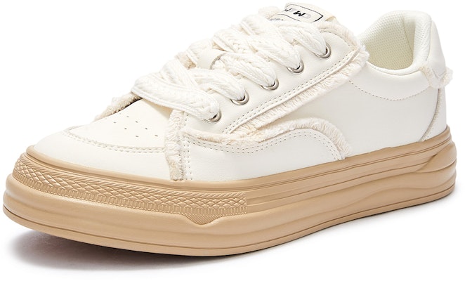 (Women) Hotwind Leather Fashion Casual Low-Top 'White' H14W3145 Order (Women) Hotwind Leather Fashion Casual Low-Top 'White' H14W3145