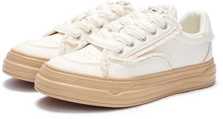 (Women) Hotwind Leather Fashion Casual Low-Top 'White' H14W3145 Lookbook (Women) Hotwind Leather Fashion Casual Low-Top 'White' H14W3145