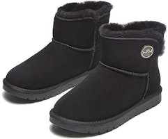 (W) Botas de Nieve Hotwind de Cuero Moda con Forro Polar y Calidez H89W2V02 Lookbook (W) Botas de Nieve Hotwind de Cuero Moda con Forro Polar y Calidez H89W2V02