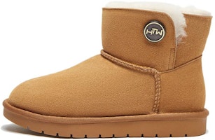 (W) Botas de Nieve Hotwind de Cuero Moda con Forro Polar y Calidez H89W2V02 Shop (W) Botas de Nieve Hotwind de Cuero Moda con Forro Polar y Calidez H89W2V02