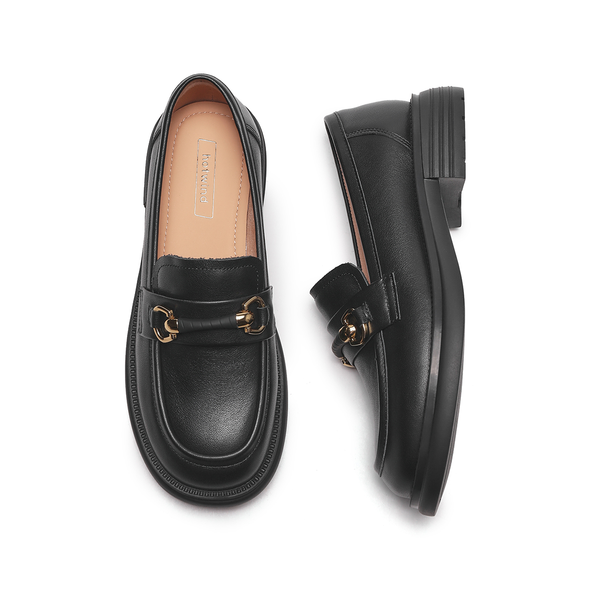 Shop (W) Hotwind Kasut Loafer Kulit ''Fesyen Serbaguna Selesa'' H02W4506