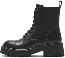 (Women) Hotwind Leather Martin Boots 'Dark Fashion Casual Versatile Black' H83W2406 (Women) Hotwind Leather Martin Boots 'Dark Fashion Casual Versatile Black' H83W2406