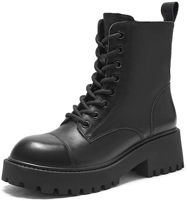 (Women) Hotwind Leather Martin Boots 'Dark Fashion Casual Versatile Black' H83W2406 Order (Women) Hotwind Leather Martin Boots 'Dark Fashion Casual Versatile Black' H83W2406
