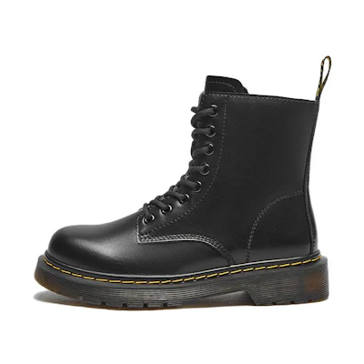 (W) Hotwind Leather Martin Boots 'Fashion Retro Short Tube'