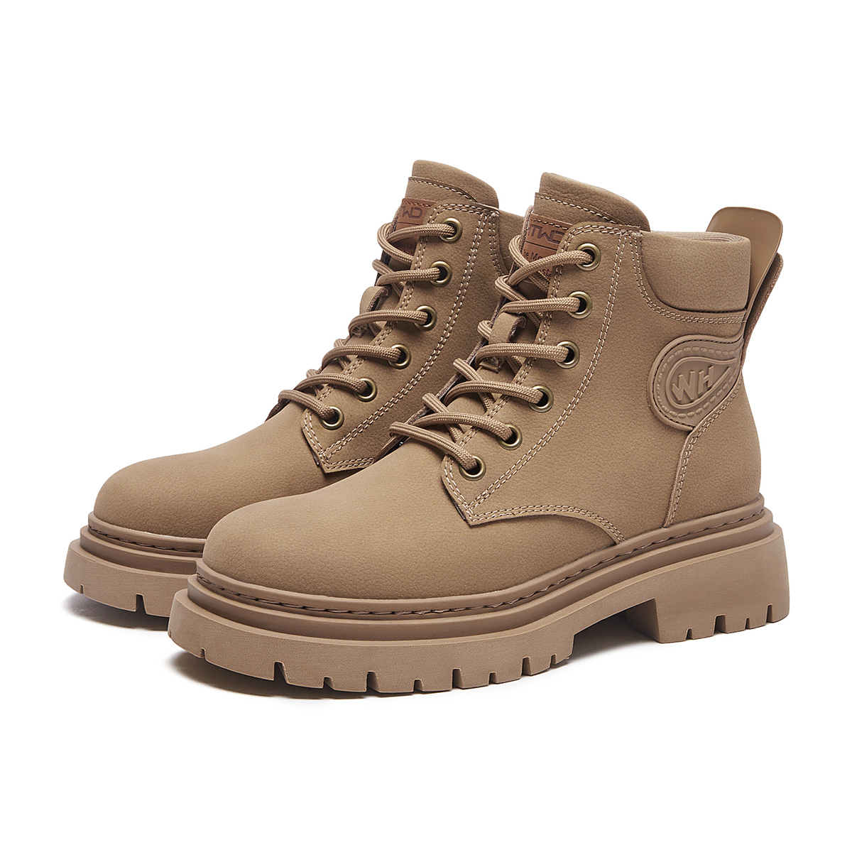 Lookbook (W) Hotwind Sepatu Boots Martin Kulit ''Fashion Serbaguna'' H95W3842