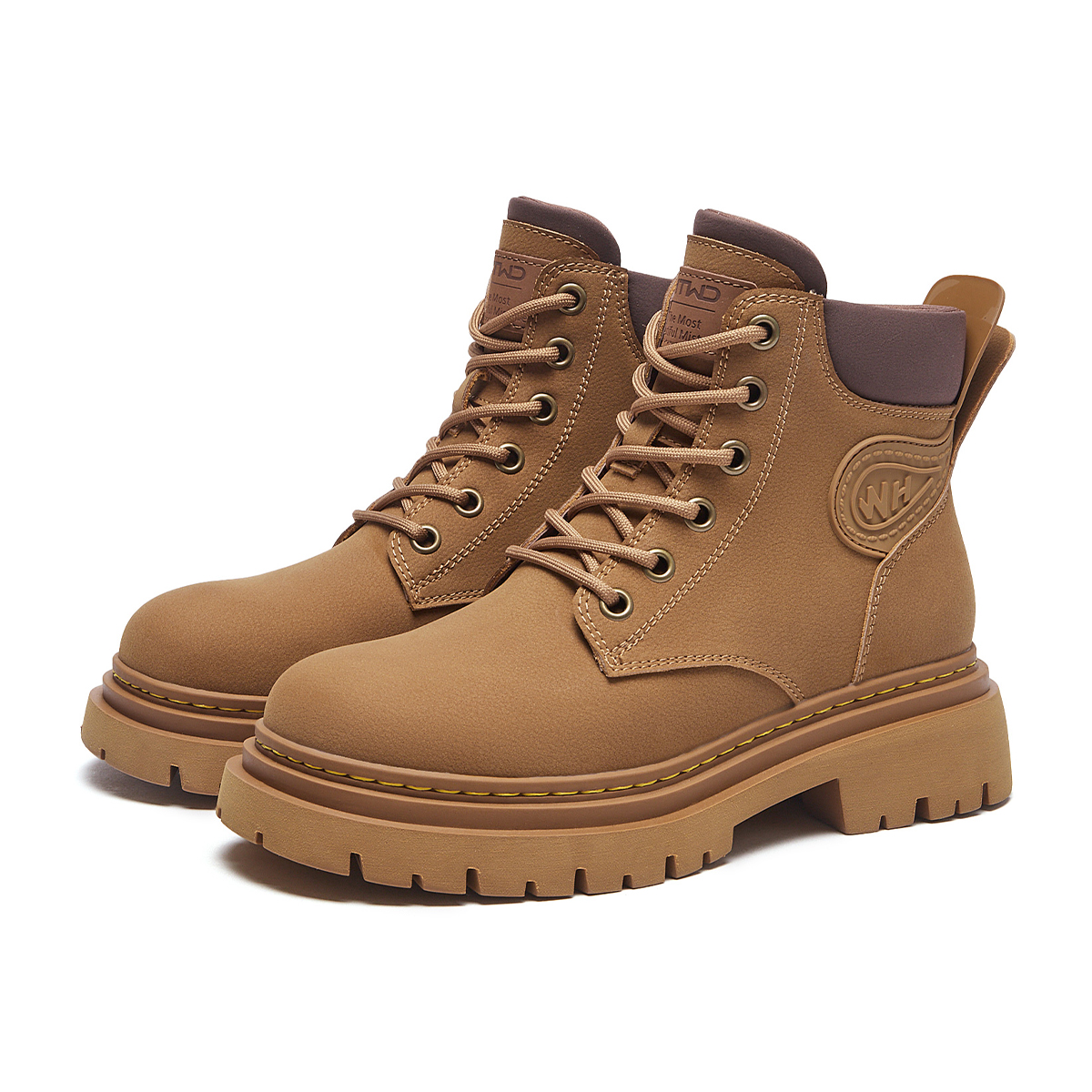 Sizing (W) Hotwind Sepatu Boots Martin Kulit ''Fashion Serbaguna'' H95W3842