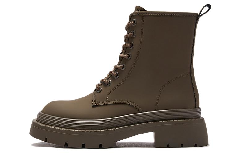 Lookbook (W) 热风皮革厚底马丁靴‘甜酷百搭’ H95W2417