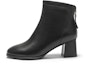 Buy (Women) Hotwind Leather Round-Toe Zippered Ankle Boot 'Sheepskin 6cm' H84W3405