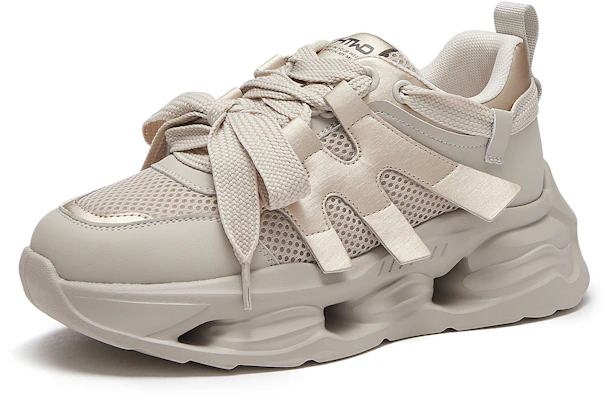 (W) ホットウィンド レザー ラウンドトゥ レースアップ ロートップ ''ダッドシューズ'' H42W3725 Details for (W) ホットウィンド レザー ラウンドトゥ レースアップ ロートップ ''ダッドシューズ'' H42W3725