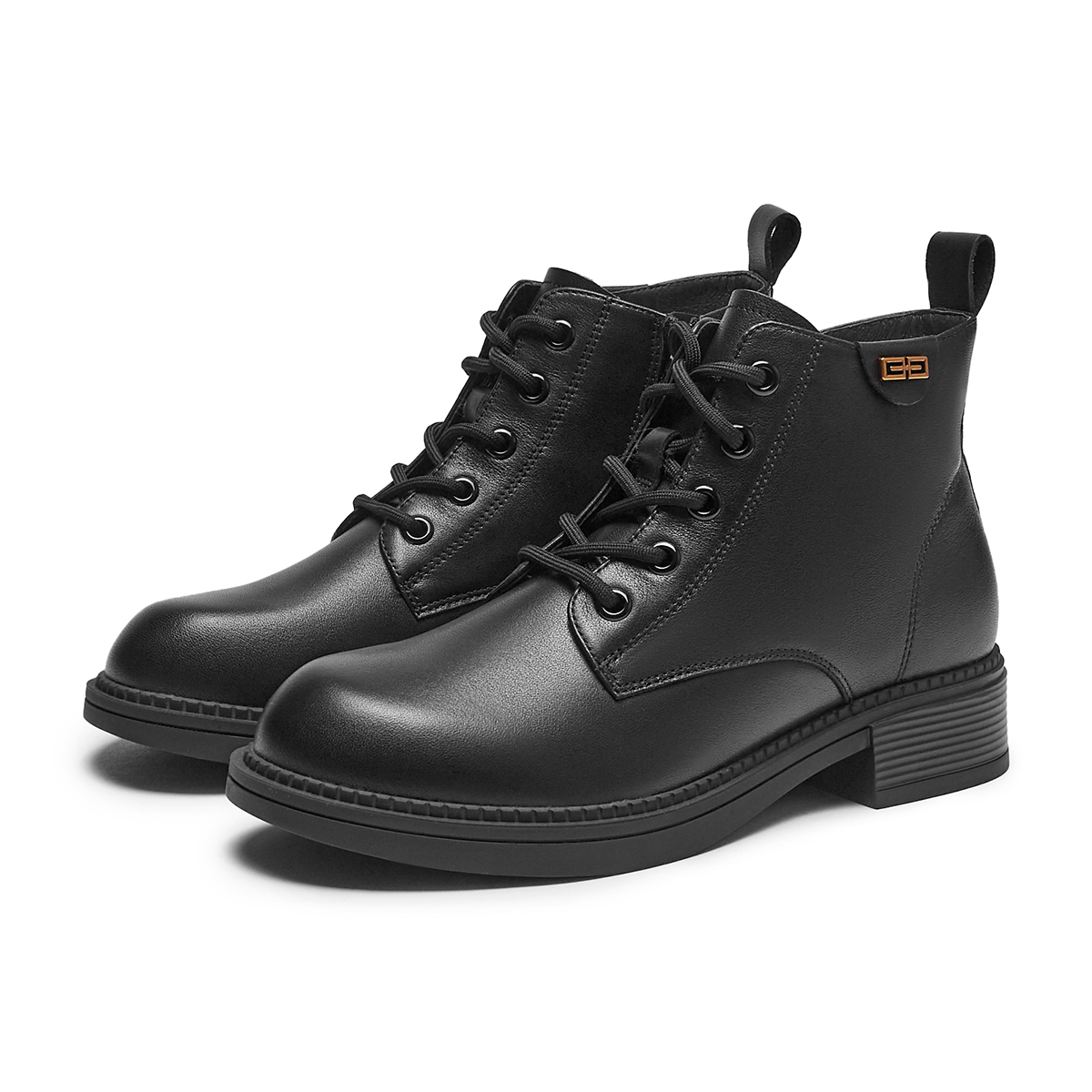 Lookbook (W) Botas Hotwind de Cuero Punta Redonda con Cordones 'Caña Media Corta' H81W3402