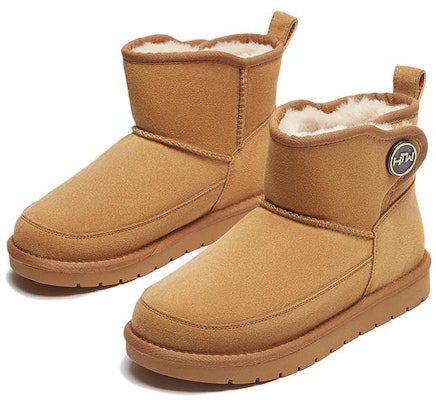 (W) Botas Cortas de Nieve de Cuero Hotwind 'Casual y Cálidas' H89W2809 Order (W) Botas Cortas de Nieve de Cuero Hotwind 'Casual y Cálidas' H89W2809