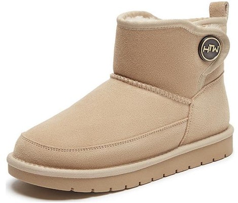 (W) Botas Cortas de Nieve de Cuero Hotwind 'Casual y Cálidas' H89W2809 Details for (W) Botas Cortas de Nieve de Cuero Hotwind 'Casual y Cálidas' H89W2809