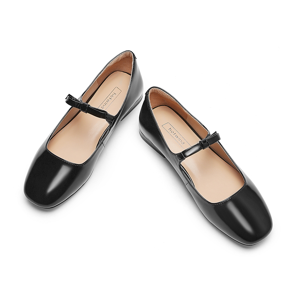 Shop (W) Hotwind 皮革運動鞋 '甜美蝴蝶結圓頭款' H24W3107