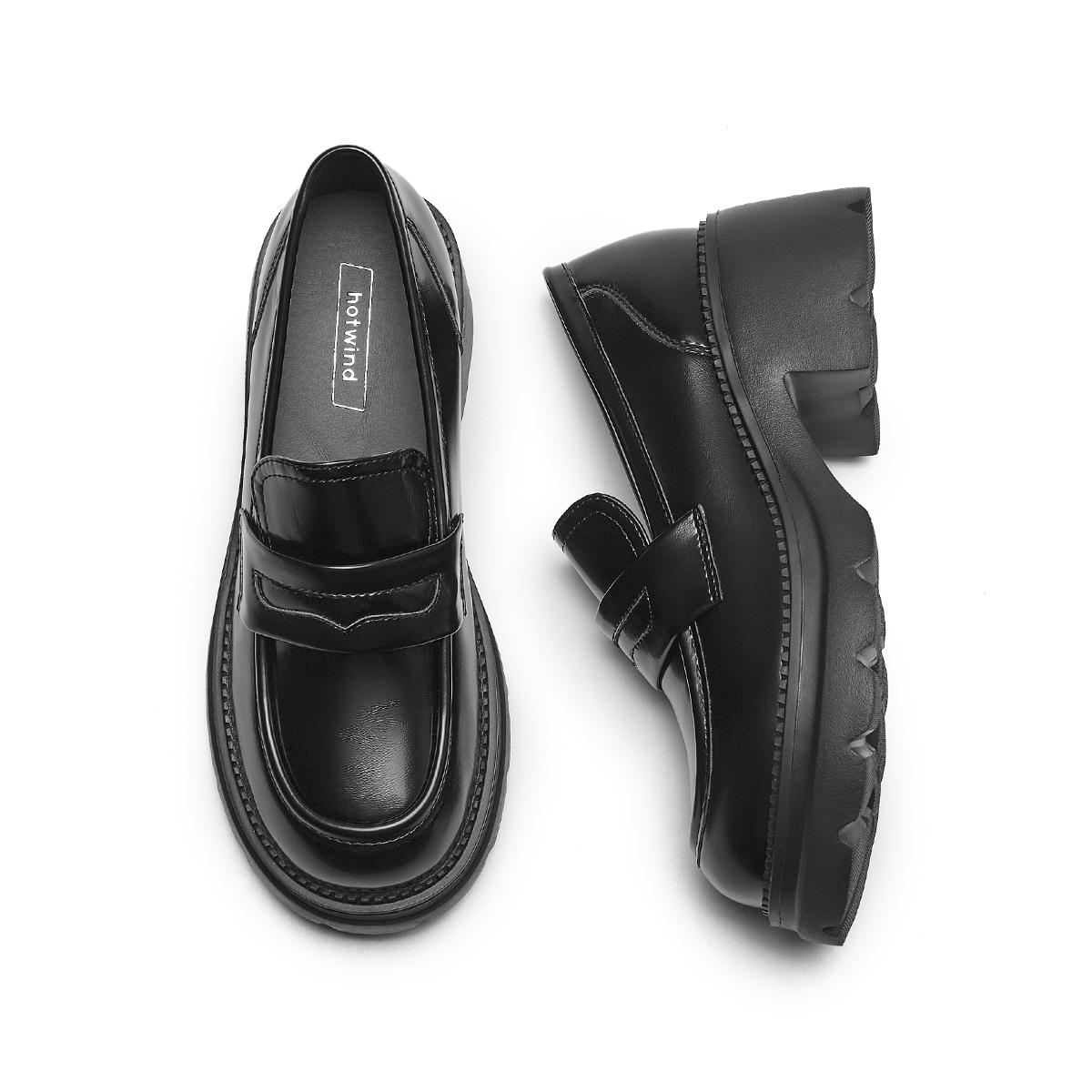 (W) Hotwind Loafer 'Black' 圖 4