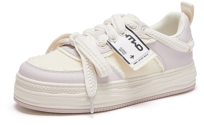(Women) Hotwind Low-Top Lace-Up 'Fabric Round Toe' H14W3D11 Order (Women) Hotwind Low-Top Lace-Up 'Fabric Round Toe' H14W3D11