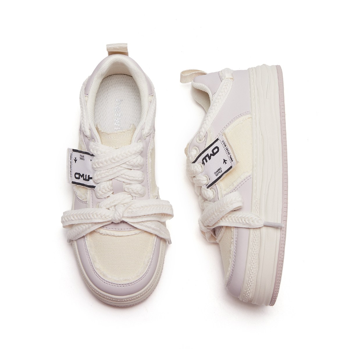 Shop (W) Hotwind Low-Top Lace-Up ''Fabric Round Toe'' Kasut Lelaki Rendah. H14W3D11