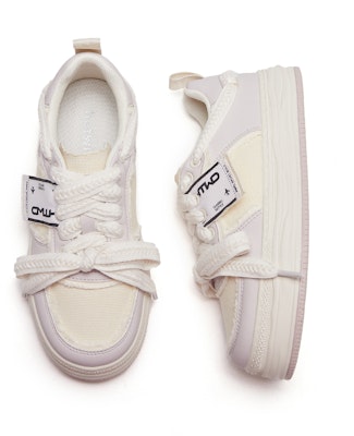 (Women) Hotwind Low-Top Lace-Up 'Fabric Round Toe' H14W3D11 Shop (Women) Hotwind Low-Top Lace-Up 'Fabric Round Toe' H14W3D11