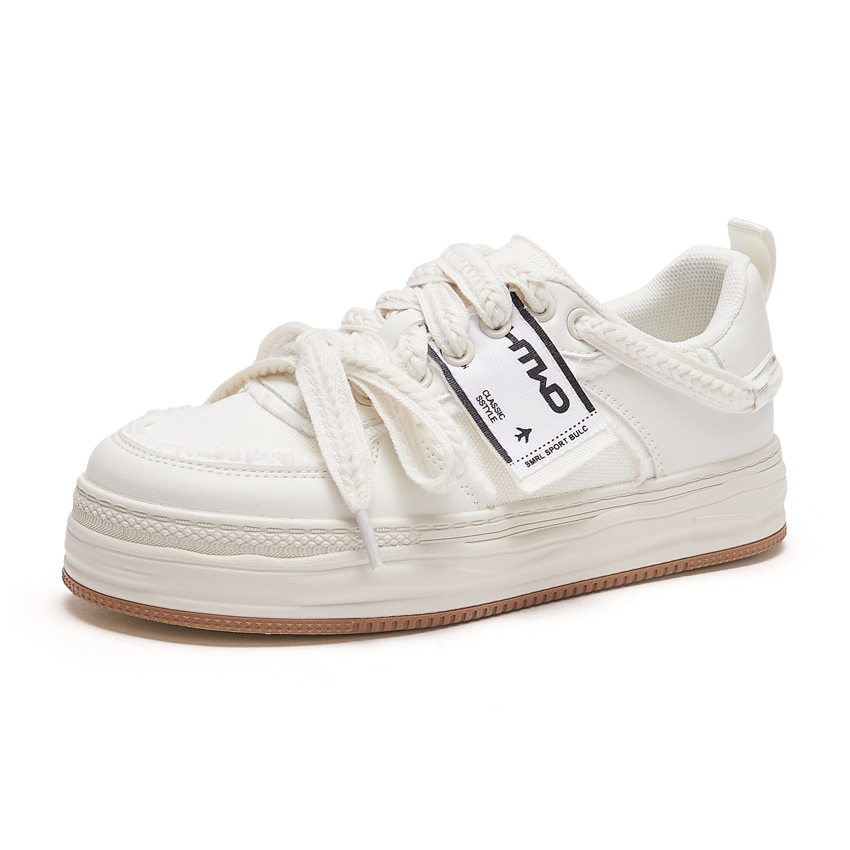 Details for (W) Hotwind Low-Top Lace-Up ''Fabric Round Toe'' Kasut Lelaki Rendah. H14W3D11