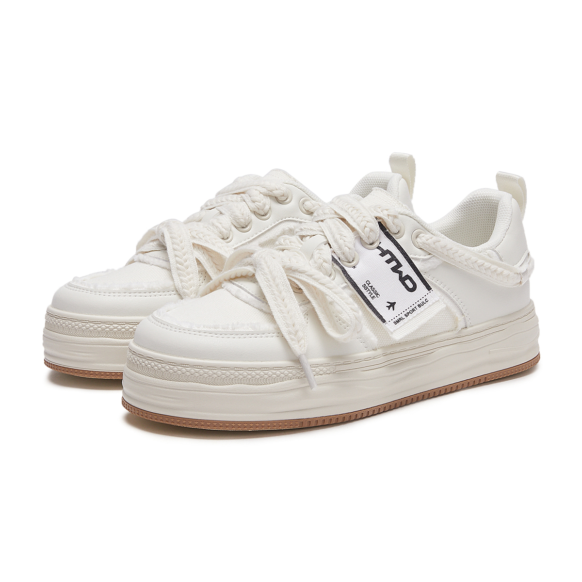 Sizing (W) Hotwind Low-Top Lace-Up ''Fabric Round Toe'' Kasut Lelaki Rendah. H14W3D11