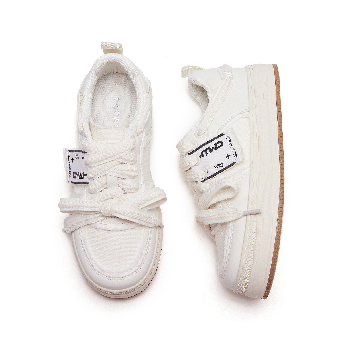 Cheap (W) Hotwind Low-Top Lace-Up ''Fabric Round Toe'' Kasut Lelaki Rendah. H14W3D11