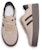 (Women) Hotwind Low-Top Leather Sneakers 'Simple Brown' H14W4542