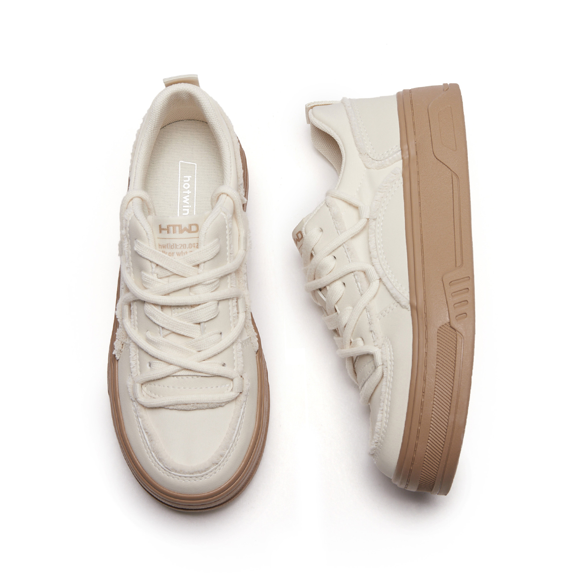 (W) Hotwind Low-top Sneaker 'Beige Fashion' 圖 4