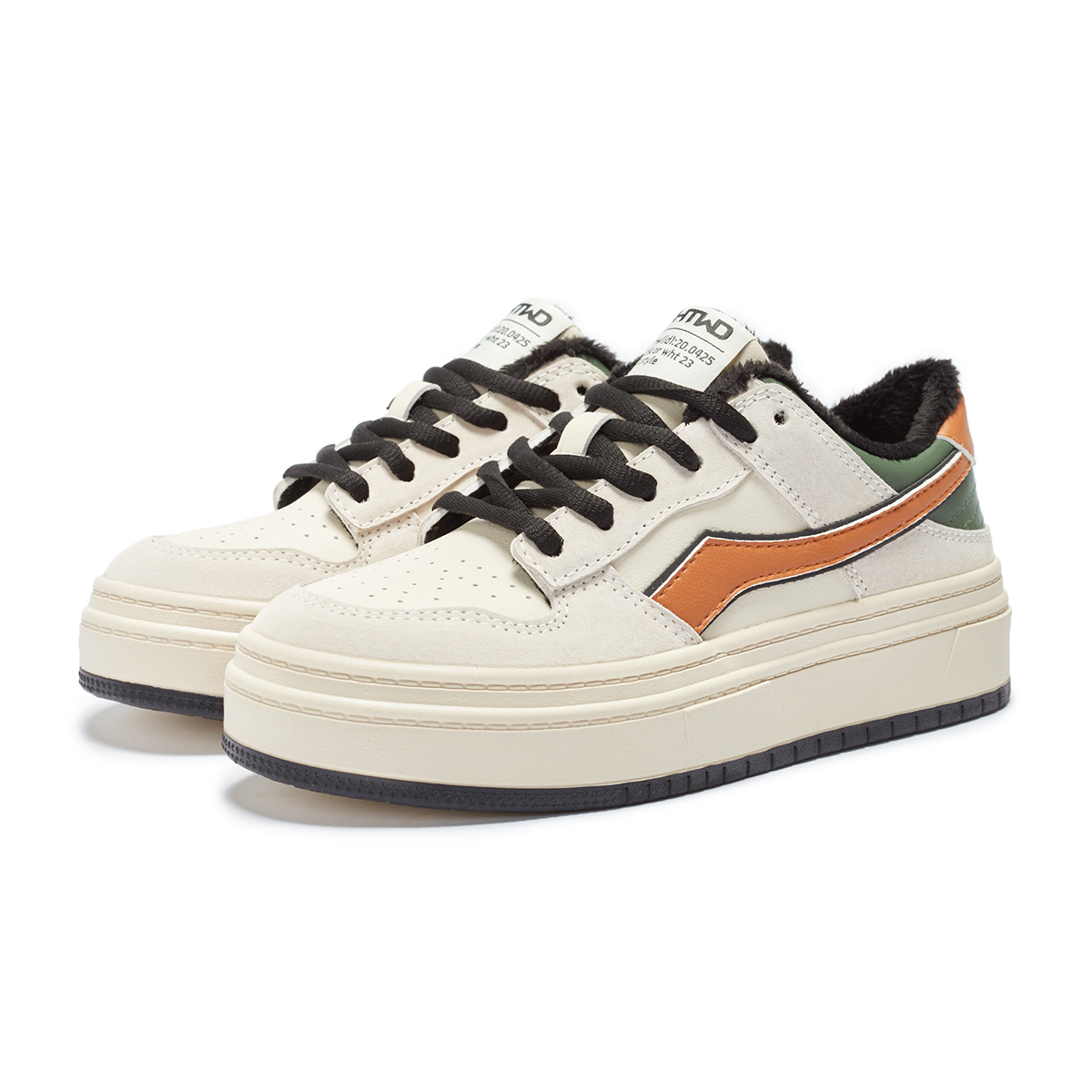 Lookbook (W) ホットウィンド ロートップスニーカー ''ベージュ'' H92W3820