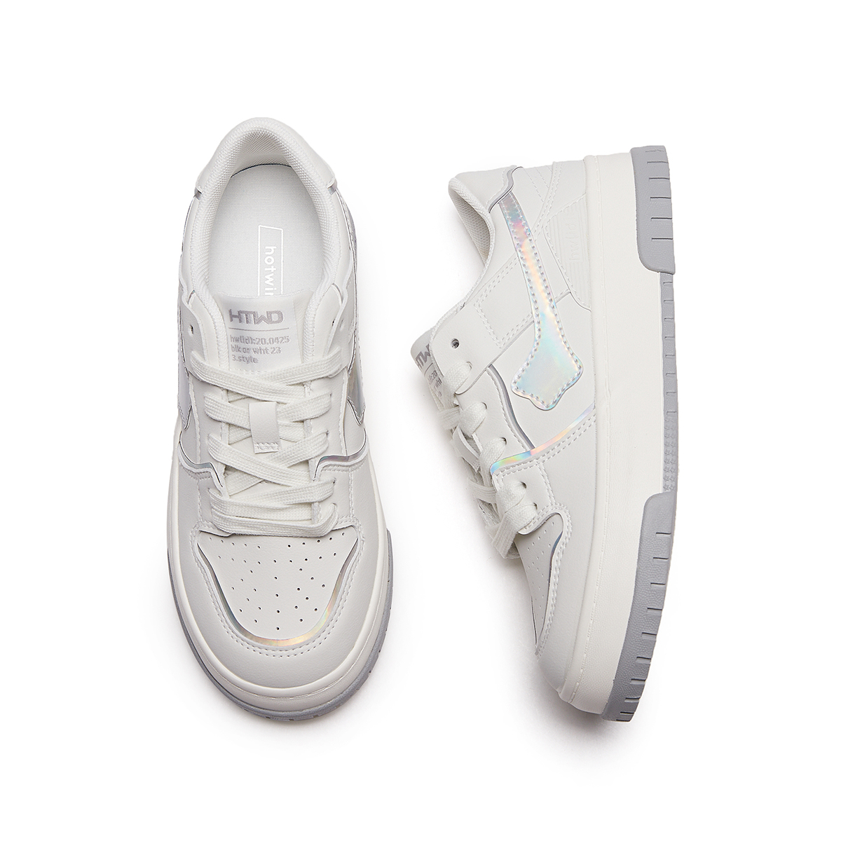 Cheap (Women) Hotwind Low Top Sneakers 'White Platform' H14W3735