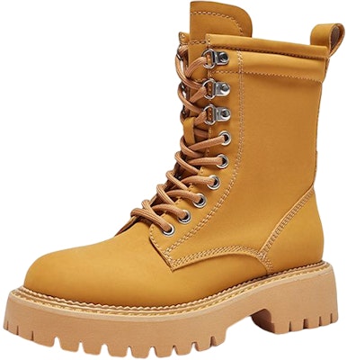 (Women) Hotwind Marten Boot 'Yellow Biker' H95W2819 Order (Women) Hotwind Marten Boot 'Yellow Biker' H95W2819