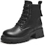 Order (Women) Hotwind Marten Boots 'Retro British Round-Toe Chunky Heel Black' H83W3405