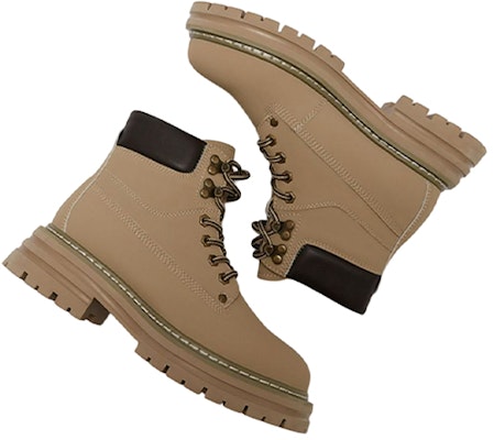 (Women) Hotwind Marten Boots 'Two-layer Cowhide Thick Sole' H95W2815 Details for (Women) Hotwind Marten Boots 'Two-layer Cowhide Thick Sole' H95W2815