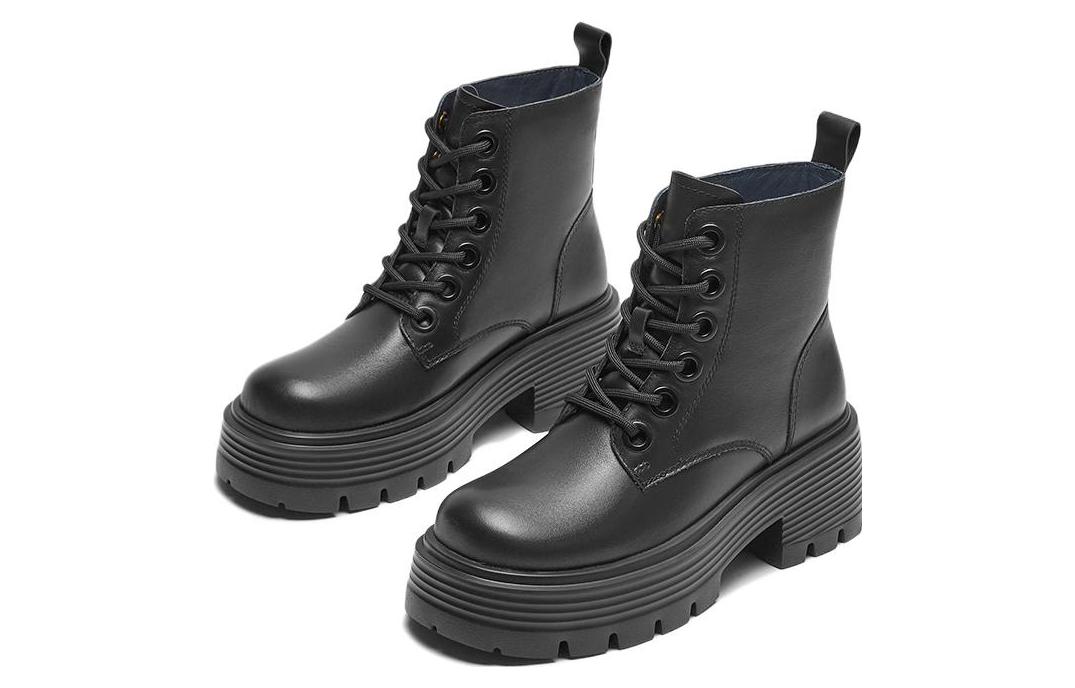 Order (W) Botas Martin Hotwind 'Estilo Británico Negro' H95W2438