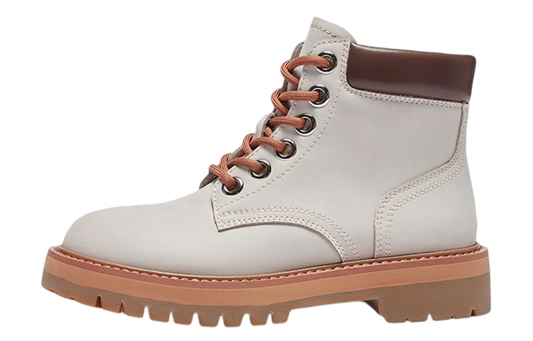 Buy (W) Botas Martin Hotwind 'Moda Punta Redonda con Cordones Casual' H95W2817