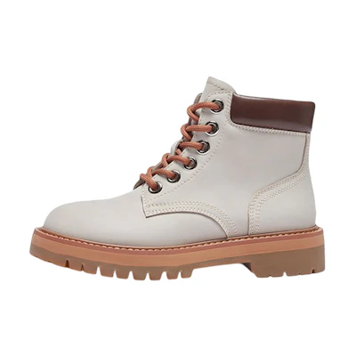 (W) Hotwind Martin Boots 'Fashion Round Toe Lace-Up Casual'