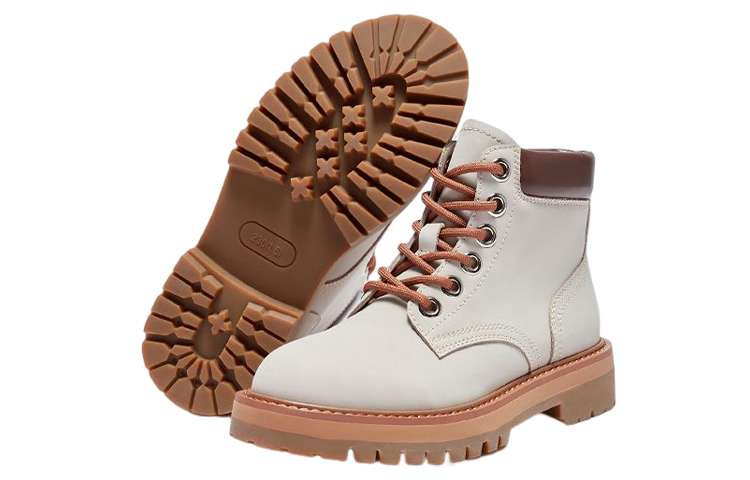 Order (W) Botas Martin Hotwind 'Moda Punta Redonda con Cordones Casual' H95W2817