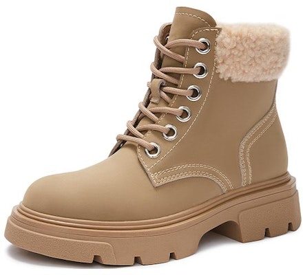 (Women) Hotwind Martin Boots 'Fleece-Lined Warm Casual' H95W2449 Shop (Women) Hotwind Martin Boots 'Fleece-Lined Warm Casual' H95W2449