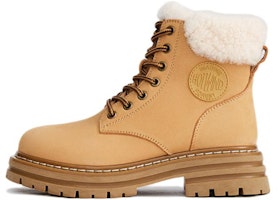 (Women) Hotwind Martin Boots 'Yellow Patchwork' H81W2445 (Women) Hotwind Martin Boots 'Yellow Patchwork' H81W2445