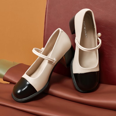 (Women) Hotwind Mary Jane 'PU Fashion Block Heel' H18W3V01 3