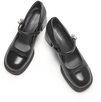(Women) Hotwind Mary Jane 'PU Fashion Block Heel' H18W3V01 Shop (Women) Hotwind Mary Jane 'PU Fashion Block Heel' H18W3V01